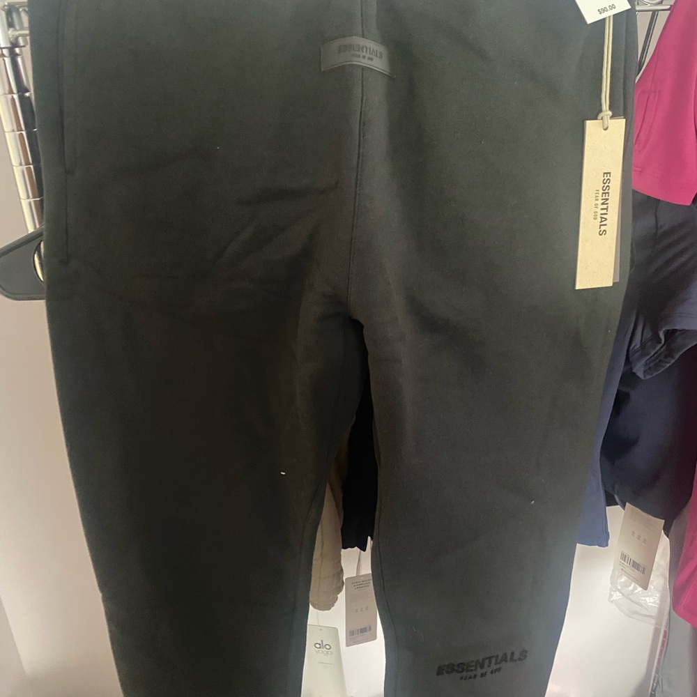 Essentials Black Men's Sweatpants XL